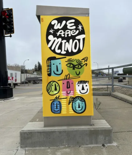 Art to beautify more Minot street corners